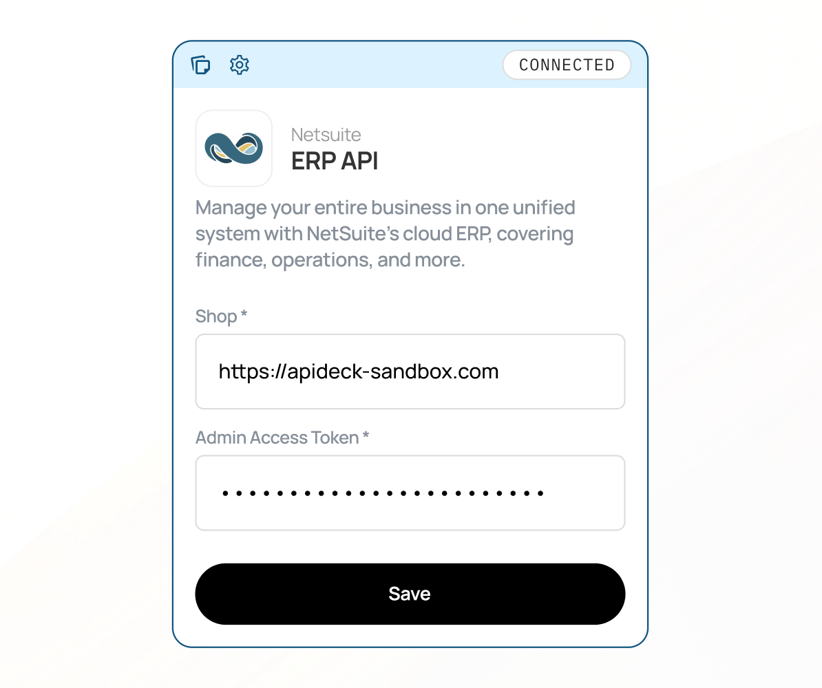 ERP API connection with Patchworks